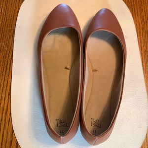Time and Tru brownish flats. Size 11